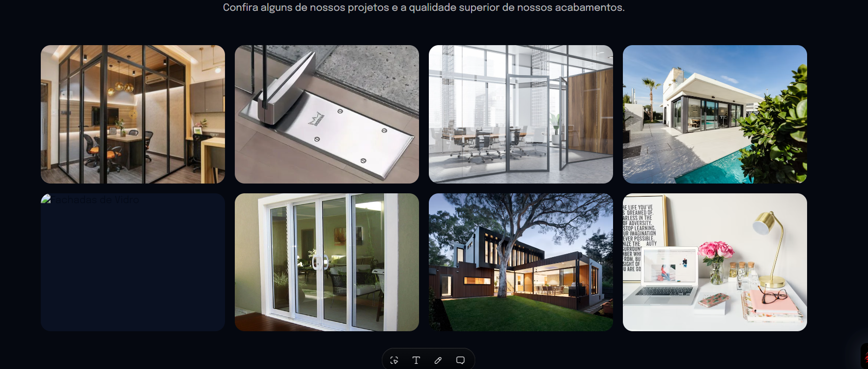 Fachadas de Vidro