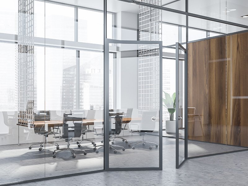 Portas de Vidro Corporativas